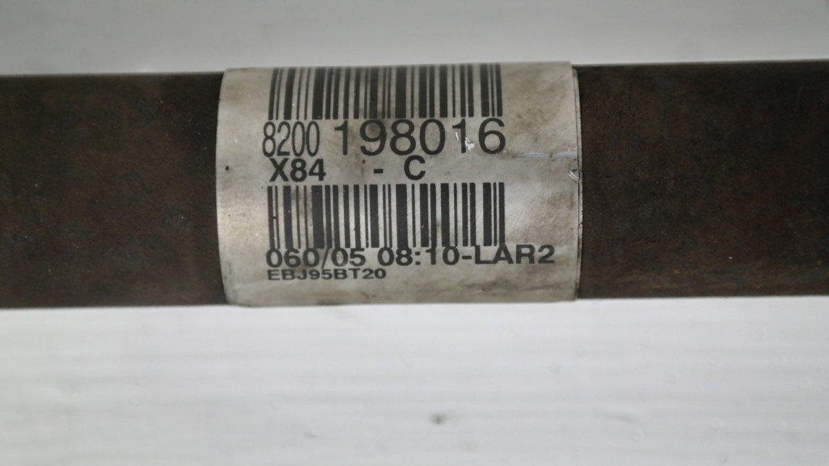 Renault scenic 1900 dci 120 cv 8200198016 semiasse corto sx